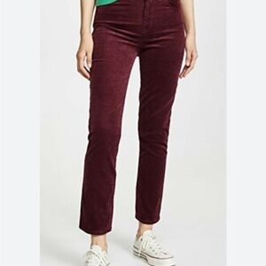 PAIGE Deep wine jeans